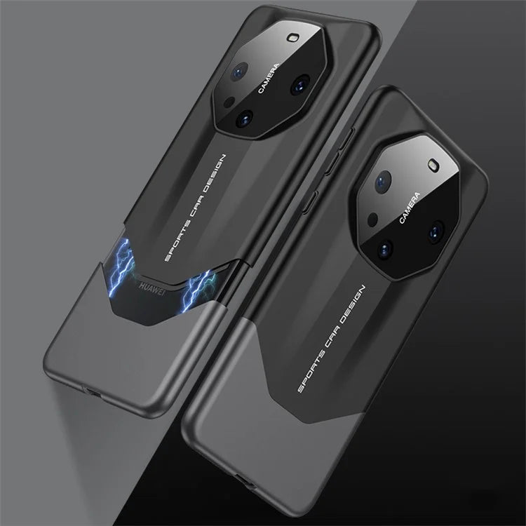 GKK For Huawei Mate 60 Case Shockproof Hard PC Detachable Phone Cover with Lens Protector