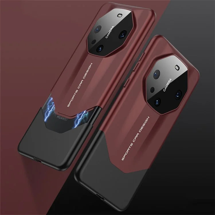 GKK For Huawei Mate 60 Case Shockproof Hard PC Detachable Phone Cover with Lens Protector