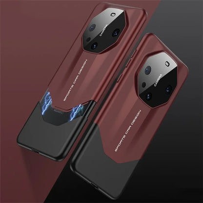 GKK For Huawei Mate 60 Case Shockproof Hard PC Detachable Phone Cover with Lens Protector