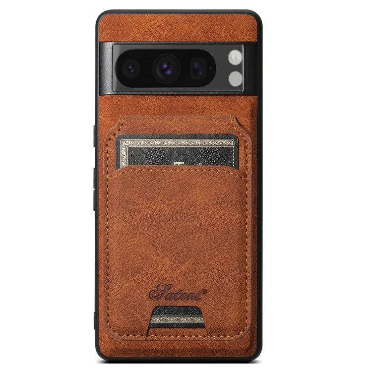 SUTENI H16 For Google Pixel 8 Pro Cell Phone Case Magnetic Detachable PU+TPU Cover