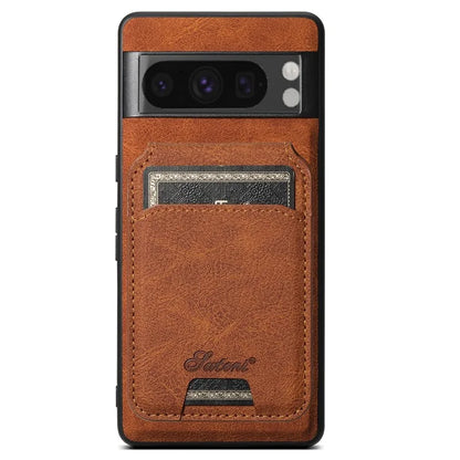 SUTENI H16 For Google Pixel 8 Pro Cell Phone Case Magnetic Detachable PU+TPU Cover