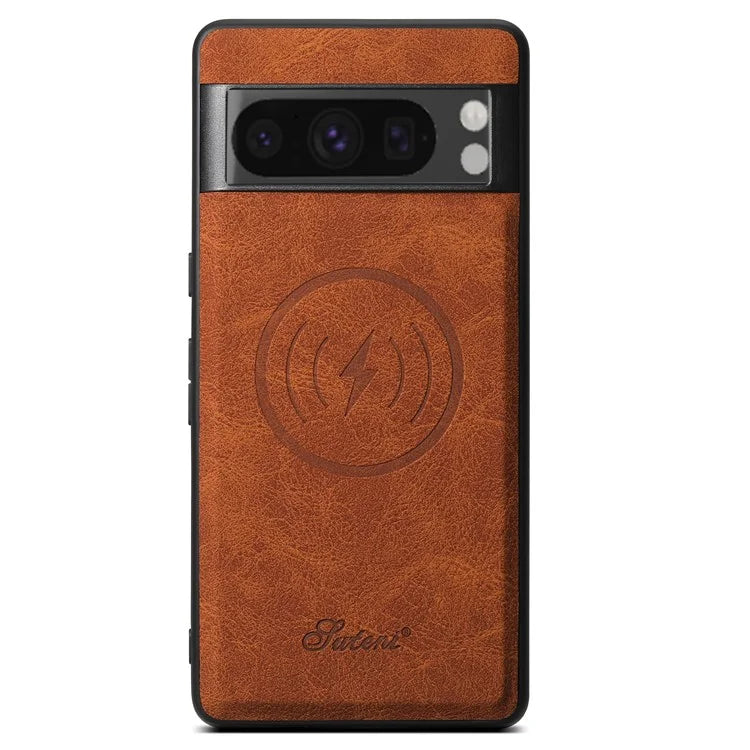 SUTENI H16 For Google Pixel 8 Pro Cell Phone Case Magnetic Detachable PU+TPU Cover