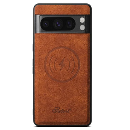 SUTENI H16 For Google Pixel 8 Pro Cell Phone Case Magnetic Detachable PU+TPU Cover