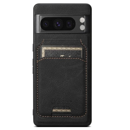 SUTENI H16 For Google Pixel 8 Pro Cell Phone Case Magnetic Detachable PU+TPU Cover