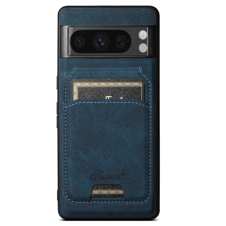 SUTENI H16 For Google Pixel 8 Pro Cell Phone Case Magnetic Detachable PU+TPU Cover