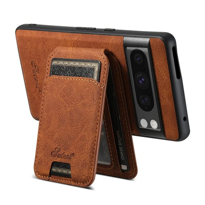SUTENI H16 For Google Pixel 8 Pro Cell Phone Case Magnetic Detachable PU+TPU Cover