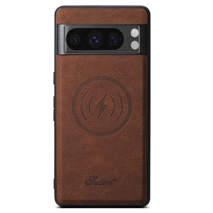 SUTENI H16 For Google Pixel 8 Pro Cell Phone Case Magnetic Detachable PU+TPU Cover