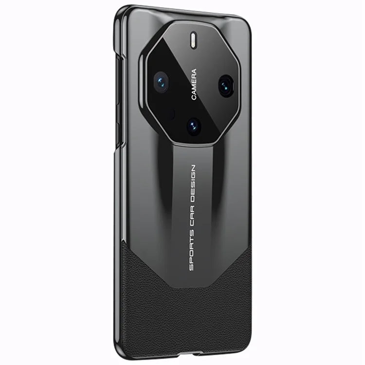 GKK For Huawei Mate 60 RS Ultimate Case Scratch-resistant PC Coated with PU Leather Phone Back Shell