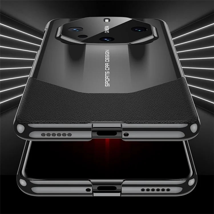 GKK For Huawei Mate 60 RS Ultimate Case Scratch-resistant PC Coated with PU Leather Phone Back Shell