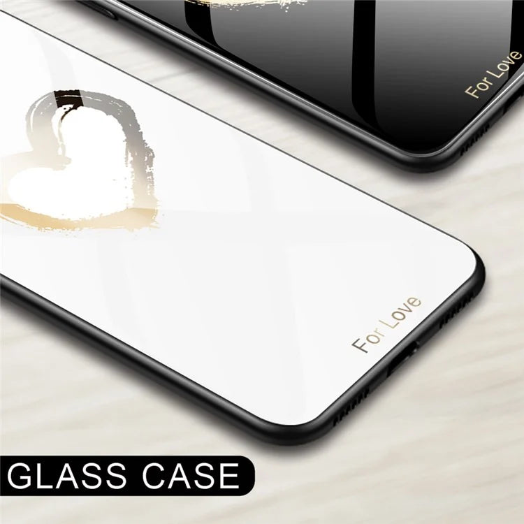 For Samsung Galaxy A05s 4G Case Pattern Printing Tempered Glass PC+TPU Shockproof Cover