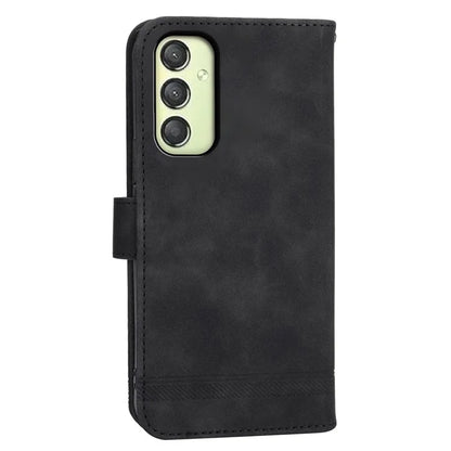 DIERFENG DF-03 For Samsung Galaxy A25 5G (Global) (161.0 x 76.5 x 8.3mm) Case Imprinted Magnetic Phone Stand Cover