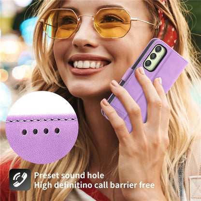 DIERFENG DF-03 For Samsung Galaxy A25 5G (Global) (161.0 x 76.5 x 8.3mm) Case Imprinted Magnetic Phone Stand Cover