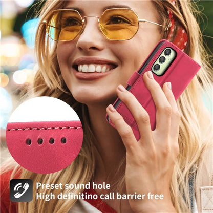 DIERFENG DF-03 For Samsung Galaxy A25 5G (Global) (161.0 x 76.5 x 8.3mm) Case Imprinted Magnetic Phone Stand Cover