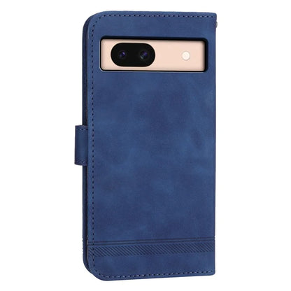DIERFENG DF-03 For Google Pixel 8a Phone Case PU Leather Anti-fall Stand Cover