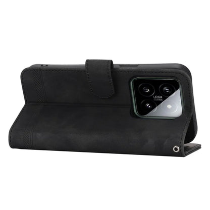 DIERFENG DF-03 For Xiaomi 14 Case Imprinted Magnetic Clasp Phone Protector