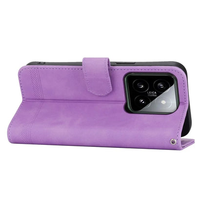 DIERFENG DF-03 For Xiaomi 14 Case Imprinted Magnetic Clasp Phone Protector