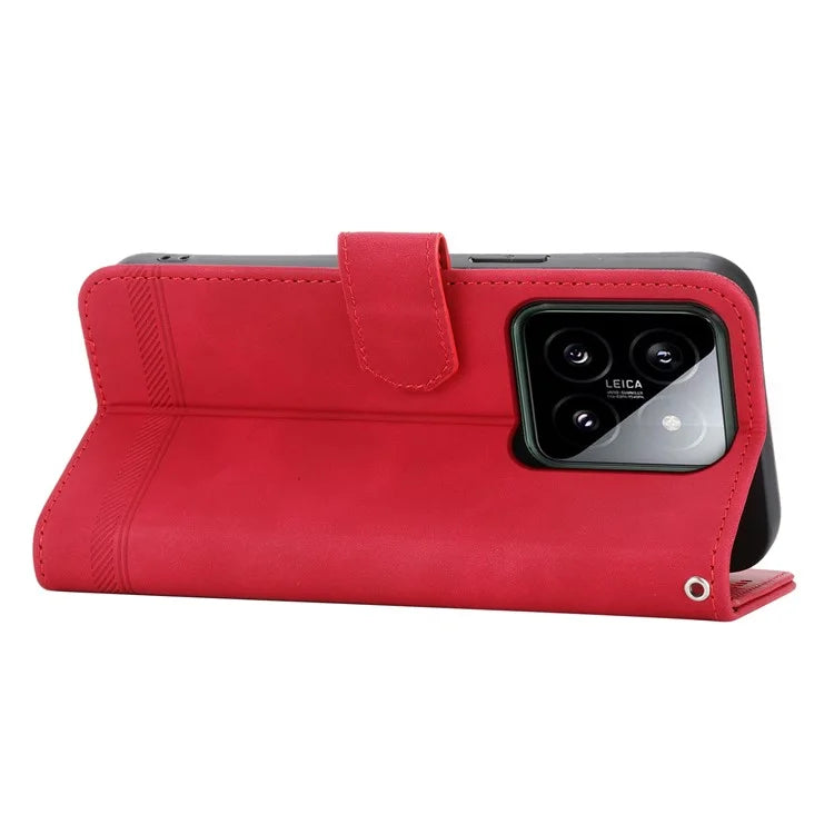 DIERFENG DF-03 For Xiaomi 14 Case Imprinted Magnetic Clasp Phone Protector
