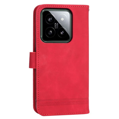 DIERFENG DF-03 For Xiaomi 14 Case Imprinted Magnetic Clasp Phone Protector