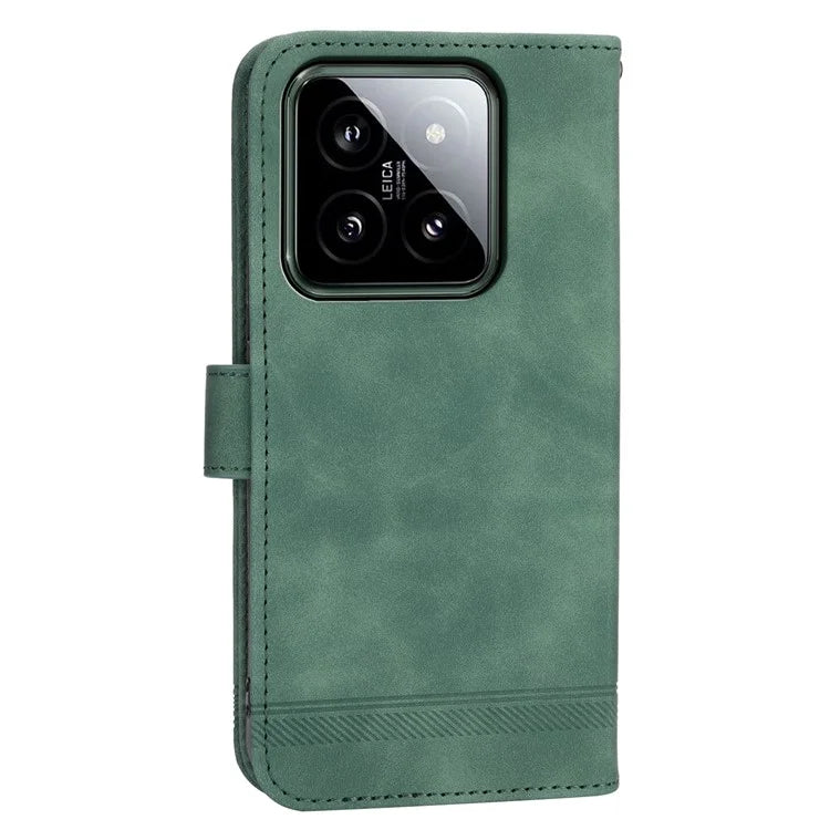DIERFENG DF-03 For Xiaomi 14 Case Imprinted Magnetic Clasp Phone Protector