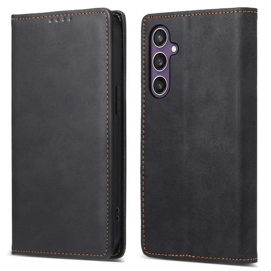 DF-05 For Samsung Galaxy S24+ Cell Phone Case RFID Blocking PU Leather Cover