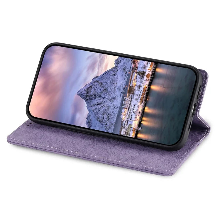 DF-05 For Samsung Galaxy S24+ Cell Phone Case RFID Blocking PU Leather Cover