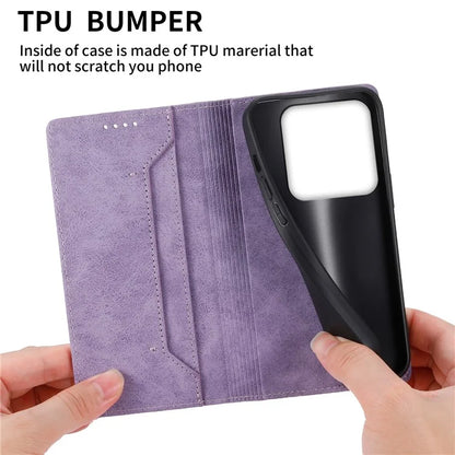 DF-05 For Xiaomi 14 Pro Phone Case RFID Blocking Wallet PU Leather Mobile Phone Cover Shell