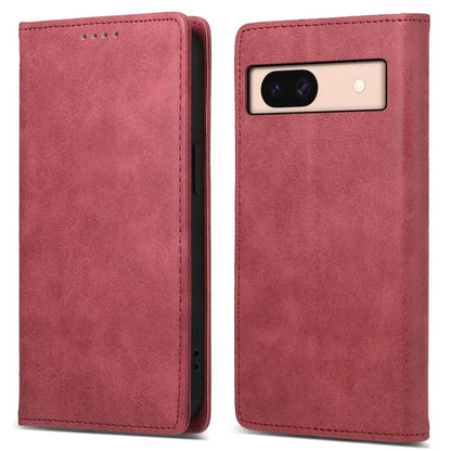 DF-05 For Google Pixel 8a Cell Phone Case RFID Blocking PU Leather Wallet Mobile Phone Cover
