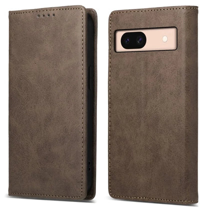 DF-05 For Google Pixel 8a Cell Phone Case RFID Blocking PU Leather Wallet Mobile Phone Cover