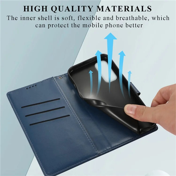 DF-06 Cell Phone Cases for Samsung Galaxy A25 5G (Global) (161.0 x 76.5 x 8.3mm) , Imprinted PU Leather Flip Cover
