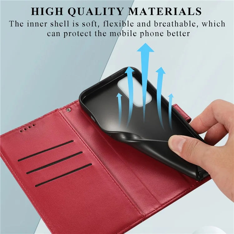 DF-06 Cell Phone Cases for Samsung Galaxy A25 5G (Global) (161.0 x 76.5 x 8.3mm) , Imprinted PU Leather Flip Cover