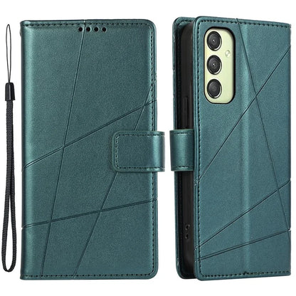 DF-06 Cell Phone Cases for Samsung Galaxy A25 5G (Global) (161.0 x 76.5 x 8.3mm) , Imprinted PU Leather Flip Cover