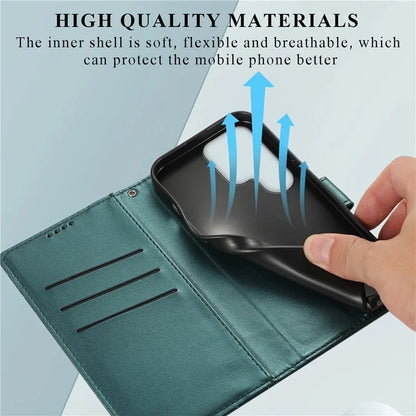 DF-06 Cell Phone Cases for Samsung Galaxy S24 Ultra Anti-scratch Imprinted PU Leather Cover