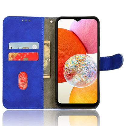 For Samsung Galaxy A15 4G Phone Case TPU+PU Leather Skin-touch Feeling Stand Phone Cover