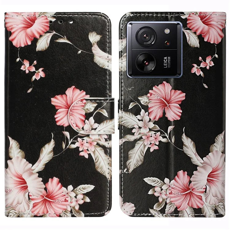 For Xiaomi 13T / 13T Pro / Redmi K60 Ultra Case Shockproof PU Leather Stand Feature Smart Phone Cover