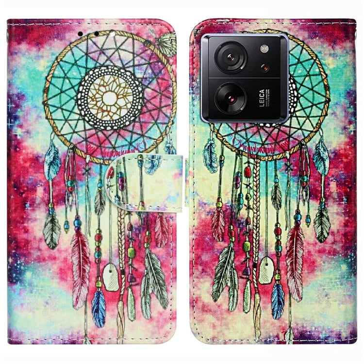For Xiaomi 13T / 13T Pro / Redmi K60 Ultra Case Shockproof PU Leather Stand Feature Smart Phone Cover