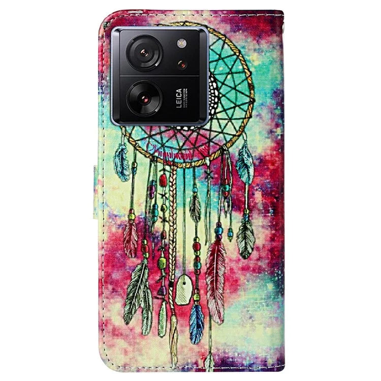 For Xiaomi 13T / 13T Pro / Redmi K60 Ultra Case Shockproof PU Leather Stand Feature Smart Phone Cover