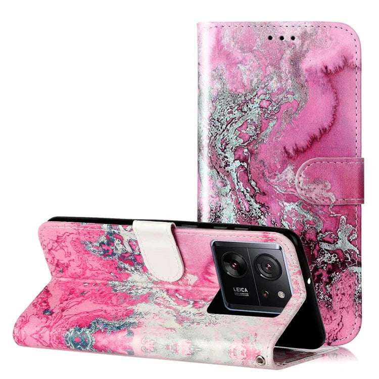 For Xiaomi 13T / 13T Pro / Redmi K60 Ultra Case Shockproof PU Leather Stand Feature Smart Phone Cover