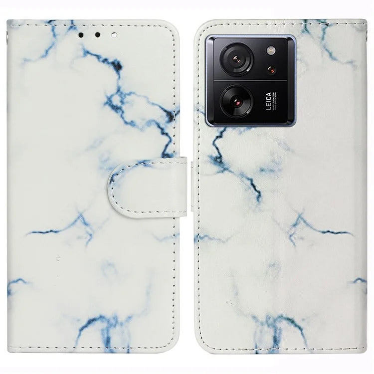 For Xiaomi 13T / 13T Pro / Redmi K60 Ultra Case Shockproof PU Leather Stand Feature Smart Phone Cover