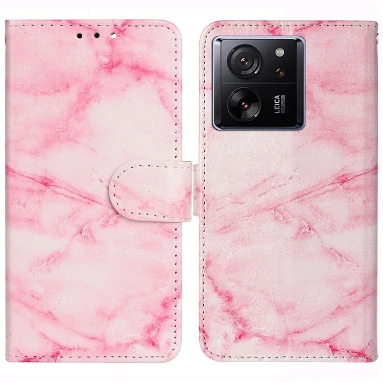 For Xiaomi 13T / 13T Pro / Redmi K60 Ultra Case Shockproof PU Leather Stand Feature Smart Phone Cover