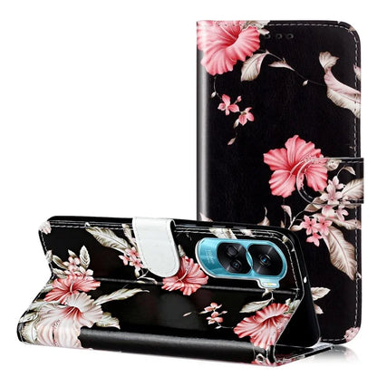 For Honor 90 Lite 5G / X50i 5G Case PU Leather Stand Phone Protector with Magnetic Closure