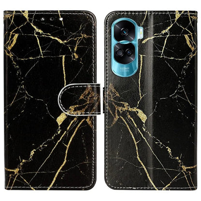 For Honor 90 Lite 5G / X50i 5G Case PU Leather Stand Phone Protector with Magnetic Closure