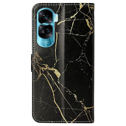 For Honor 90 Lite 5G / X50i 5G Case PU Leather Stand Phone Protector with Magnetic Closure
