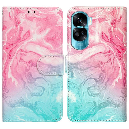 For Honor 90 Lite 5G / X50i 5G Case PU Leather Stand Phone Protector with Magnetic Closure