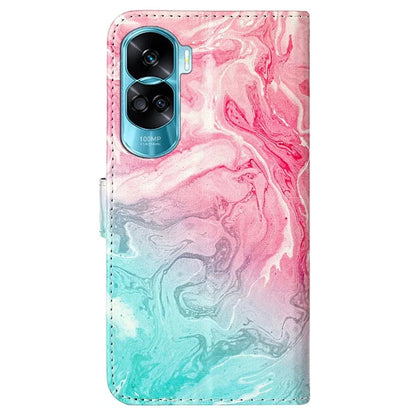 For Honor 90 Lite 5G / X50i 5G Case PU Leather Stand Phone Protector with Magnetic Closure