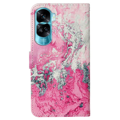 For Honor 90 Lite 5G / X50i 5G Case PU Leather Stand Phone Protector with Magnetic Closure