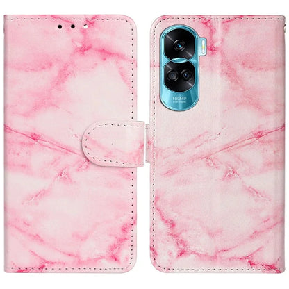 For Honor 90 Lite 5G / X50i 5G Case PU Leather Stand Phone Protector with Magnetic Closure