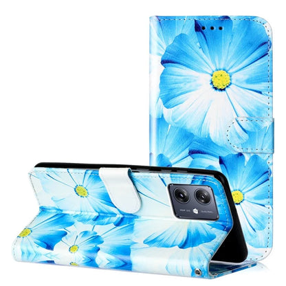 For Motorola Moto G54 5G Wallet Case Pattern PU Leather Flip Phone Cover