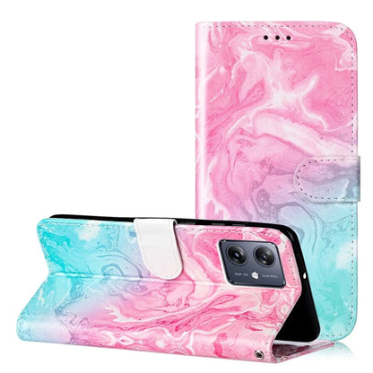 For Motorola Moto G54 5G Wallet Case Pattern PU Leather Flip Phone Cover