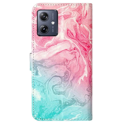 For Motorola Moto G54 5G Wallet Case Pattern PU Leather Flip Phone Cover