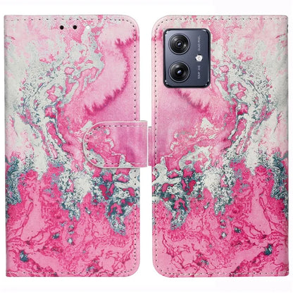 For Motorola Moto G54 5G Wallet Case Pattern PU Leather Flip Phone Cover